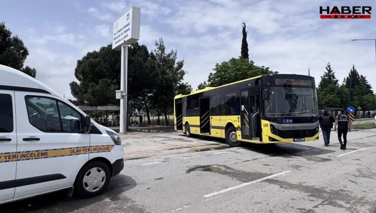 İnegöl'de otobüs ile motosiklet çarpıştı: 1 kişi yaralandı