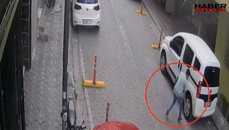İstanbul'da sokak sokak dolaşıp araçların lastiklerini patlattı: 6 suç kaydı çıktı