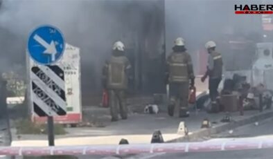 İzmir Karşıyaka'da trafo bomba gibi patladı, facianın eşiğinden dönüldü