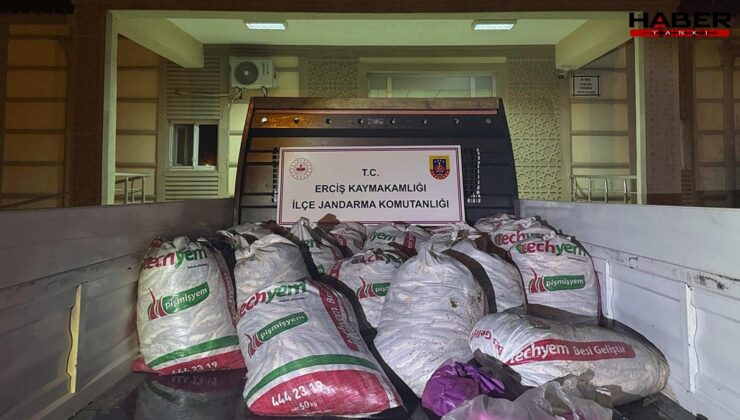Kaçak avlanan 2 ton inci kefali ele geçirildi