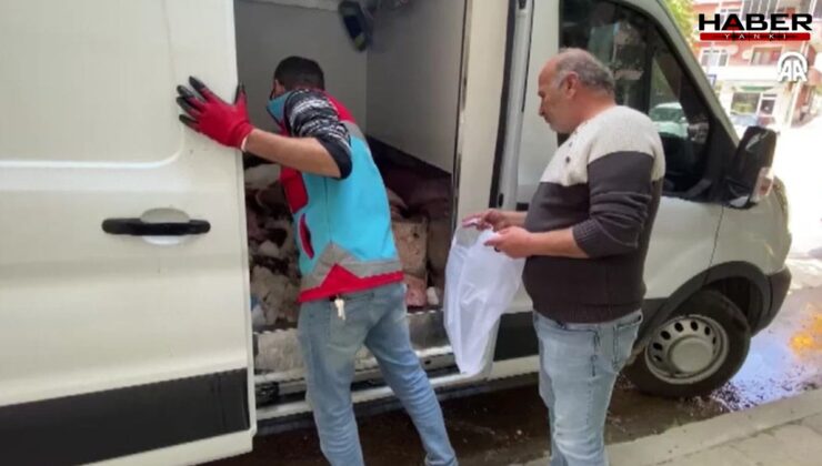Kaçak avlananlardan toplanılanlar vatandaşa ücretsiz dağıtıldı
