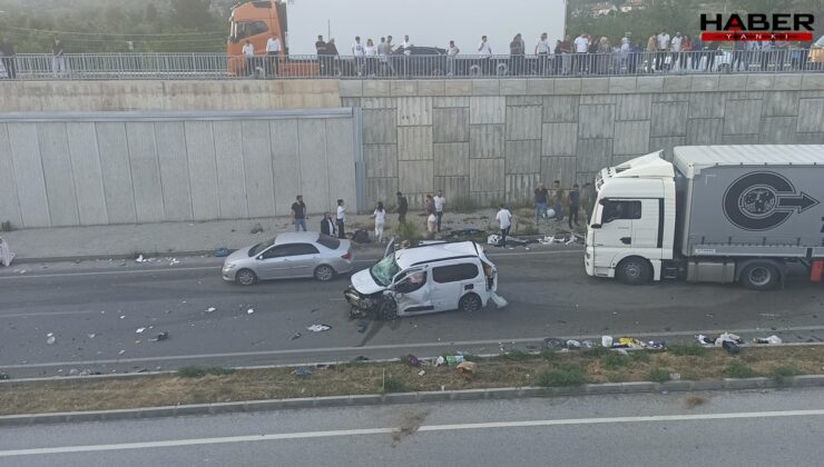 Kastamonu'da zincirleme kaza: 4'ü çocuk 9 yaralı