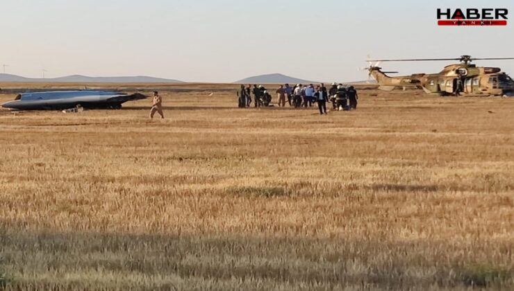 Konya'da İHA düştü: Ekipler harekete geçti