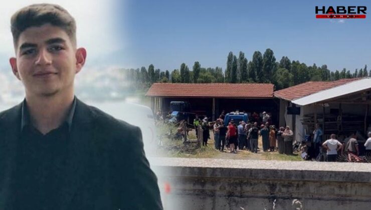 Kütahya'da 19 yaşındaki genç feci şekilde can verdi