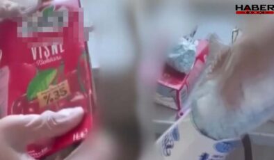 Meyve sut ve süt kutularından çıkanlar şoke etti