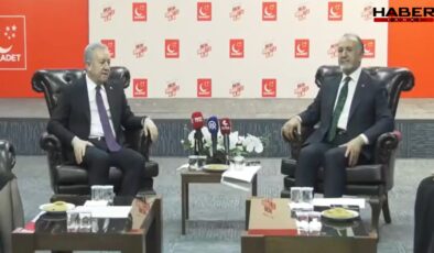 MHP, Saadet Partisi'ni ziyaret etti