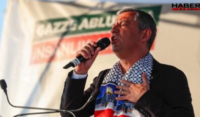 Özgür Özel'den Gazze mitinginde önemli açıklama