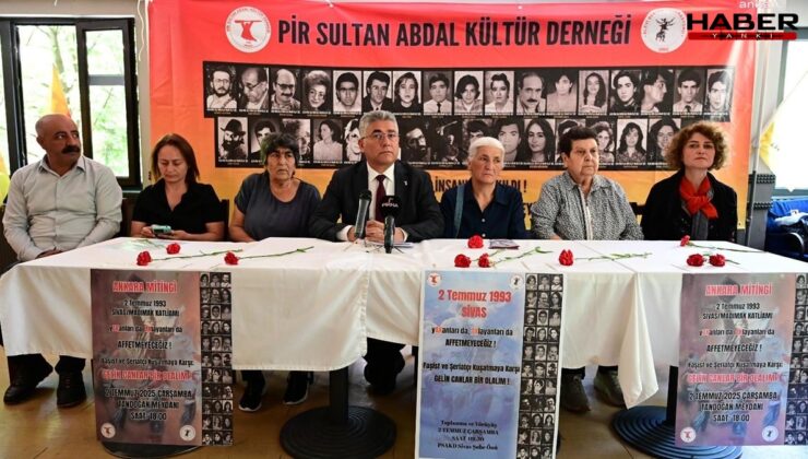 Pir Sultan Abdal Kültür Derneği: '2 Temmuz’da bir kez daha Sivas’tayız'