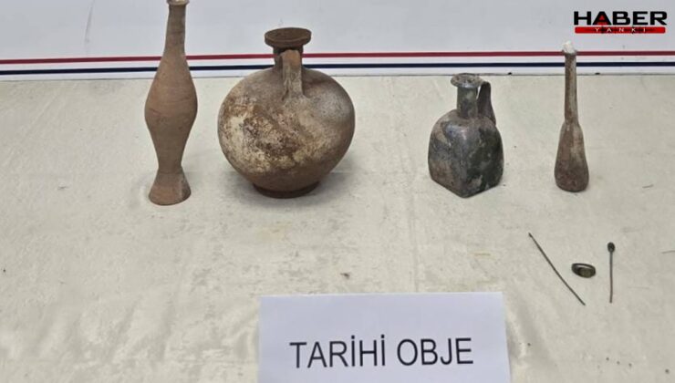Samsun'da tarihe eser kaçakçılığı operasyonu! 2 kişi yakalandı