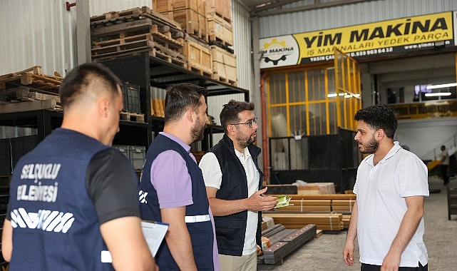 Selçuklu’da Sanayi Esnafı Atık Yönetimi Konusunda Bilgilendiriliyor