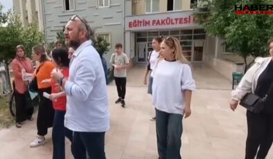 Sınava alınmayınca sinir krizi geçirip hastaneye kaldırıldı