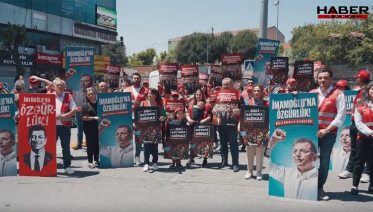 Şişli'de CHP'li meclis üyelerinden 'durma' eylemi