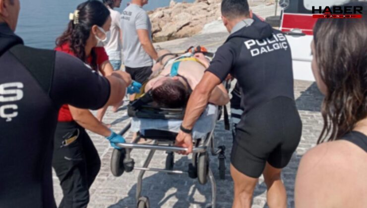 SUP board yaparken denizde fenalaştı ölümle burun buruna geldi