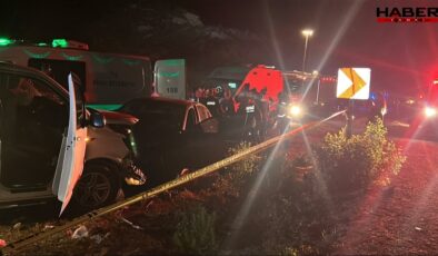 Ters şeride giren minibüs faciaya yol açtı: Ölü ve yaralılar var