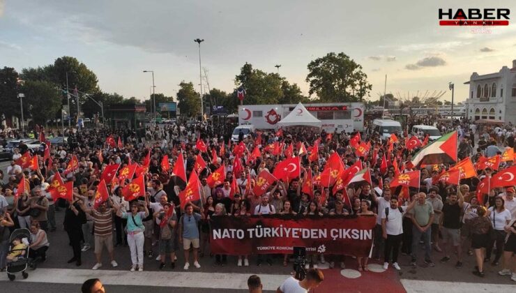 TKP'den 'Türkiye NATO'dan çıksın' eylemi