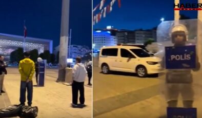 'Duran adam' eyleminde gözaltına alınan çocuklardan darp iddiası