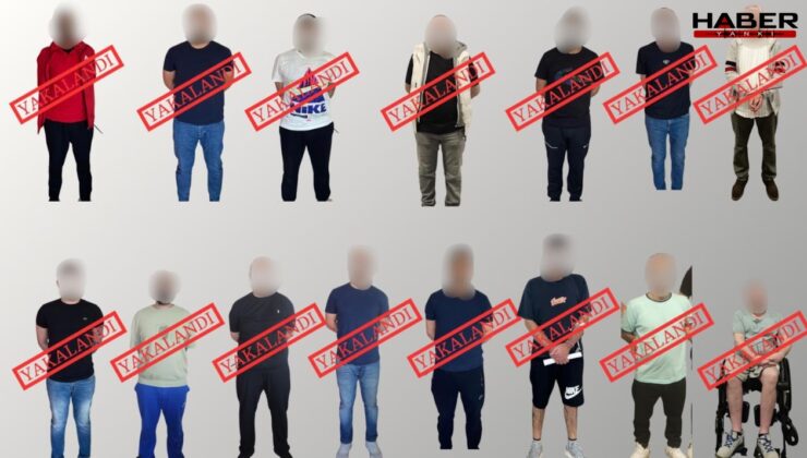 13'ü kırmızı bültenle aranan 15 suçlu Türkiye'ye iade edildi