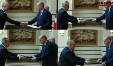 4 büyükelçi Erdoğan'a güven mektubu sundu