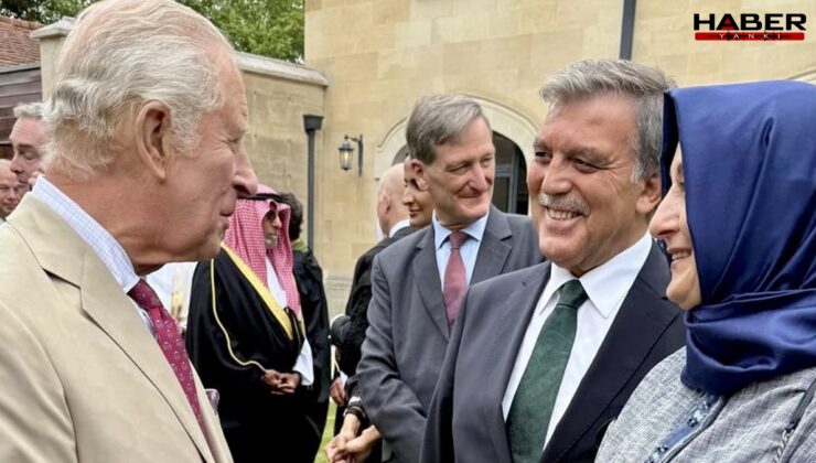 Abdullah Gül'den yeni fotoğraf: Dikkat çeken Kral Charles detayı