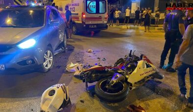 Adana'da ciple çarpışan motosikletin sürücüsü öldü