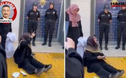 AKP binası önünde ağlayan kadın: 'Terörist miyim?'