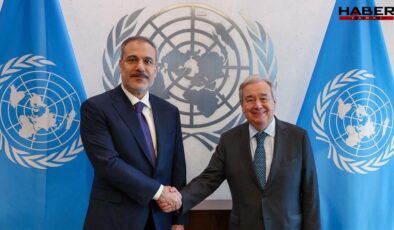 Bakan Fidan, BM Genel Sekreteri Guterres ile New York’ta görüştü