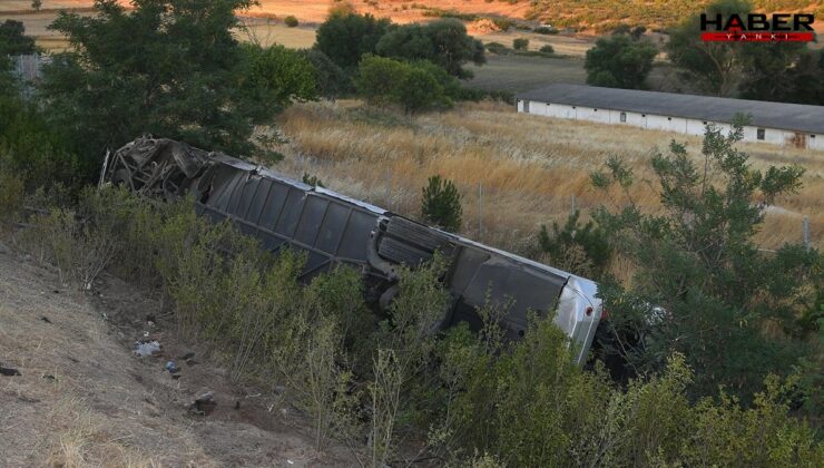 Balıkesir'de facia! Yolcu otobüsü devrildi 27 kişi yaralı