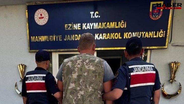 Çanakkale Ezine’de arazi yangınına neden olan balya makinesi operatörüne adli işlem
