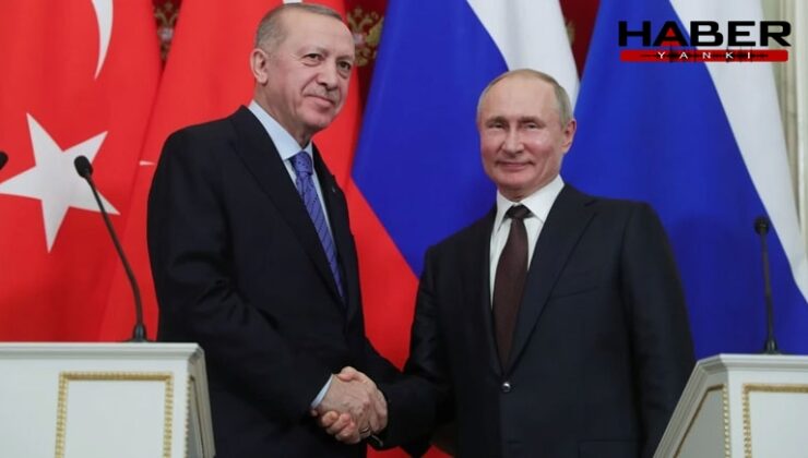 Cumhurbaşkanı Erdoğan'la Rusya lideri Putin görüştü
