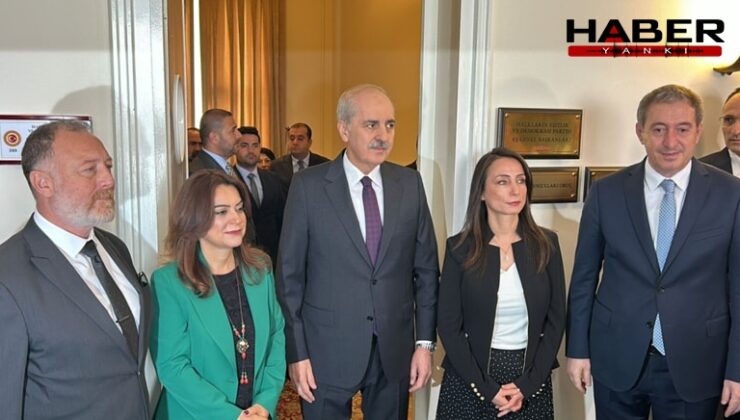DEM heyetinden Kurtulmuş'a ziyaret