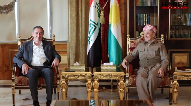 DEM Parti heyeti, Mesut Barzani ile görüştü