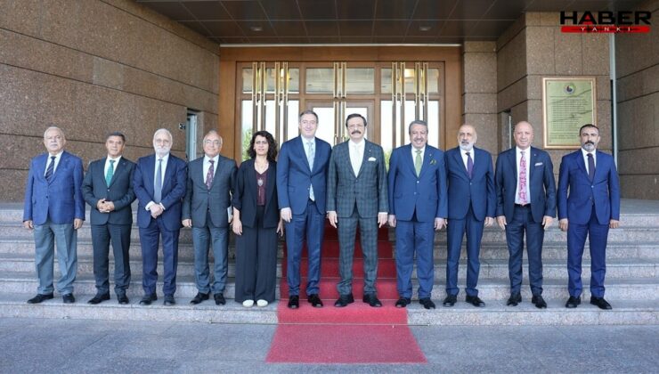 DEM Parti'den TOBB'a ziyaret