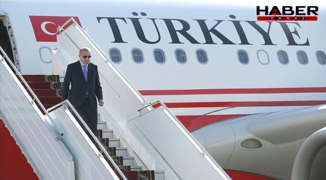 Erdoğan KKTC'ye gitti