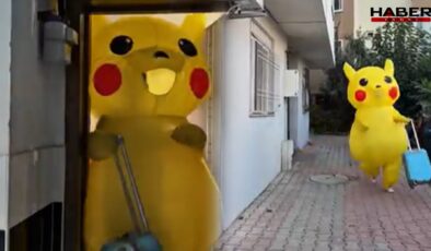 Eylemci Pikachu Saraçhane için yola çıktı