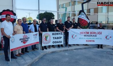 Görevi yaptığı hastanede öldürülen doktor için anma