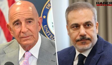 Hakan Fidan'dan Tom Barrack'a övgü