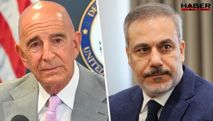 Hakan Fidan'dan Tom Barrack'a övgü