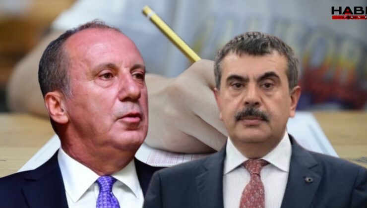 İnce'den Bakan Tekin'e tokat gibi yanıt: Nankör Yusuf