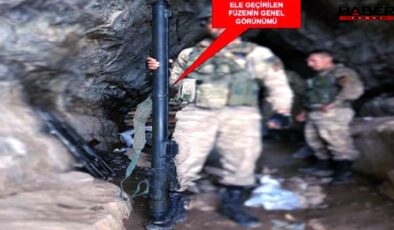 Irak’taki PKK mağarasında Amerikan füzeleri bulundu