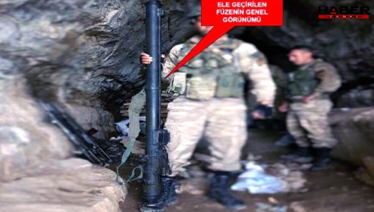 Irak’taki PKK mağarasında Amerikan füzeleri bulundu