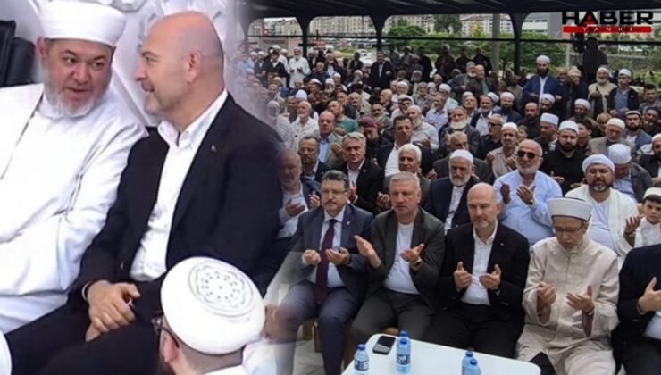 İsmailağa'nın açılışına AKP'liler akın etti! Soylu o isimle yan yana oturup kime mesaj verdi?