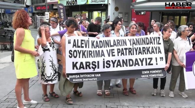 İzmirli kadınlardan Suriye'de yaşananlara tepki
