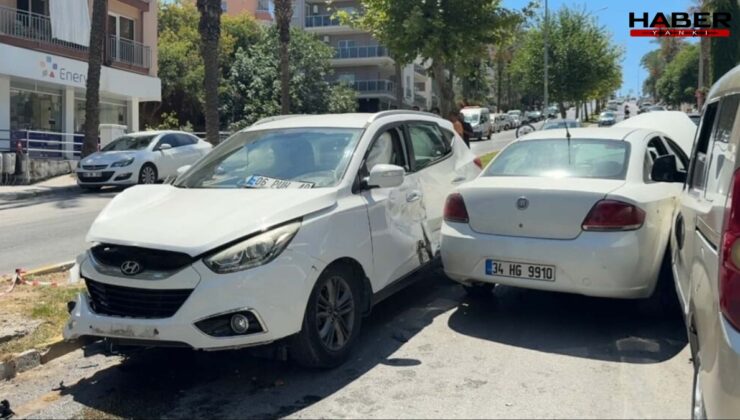 Karşı yöne geçen otomobil ortalığı savaş alanına çevirdi: 5 yaralı