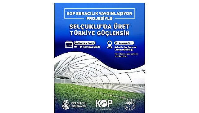 KOP Seracılık Yaygınlaşıyor Projesi’ne başvurular başladı.