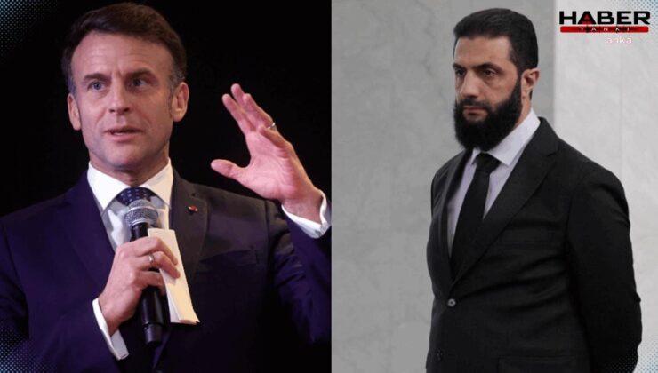 Macron ve Şara’dan kritik telefon görüşmesi