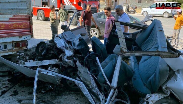 Malatya'da iki otomobil çarpıştı: 1 ölü, 1 yaralı
