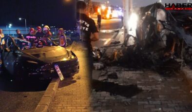 Malatya'da Tesla kaza yapıp alev aldı, iki hemşire hayatını kaybetti