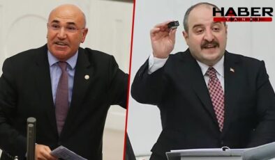 Meclis'te 'zeytinlik' tartışması! Tanal 1 dakikalık eylem yaptı, Varank'ın sözleri tepki çekti
