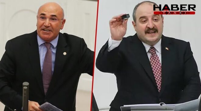 Meclis'te 'zeytinlik' tartışması! Tanal 1 dakikalık eylem yaptı, Varank'ın sözleri tepki çekti