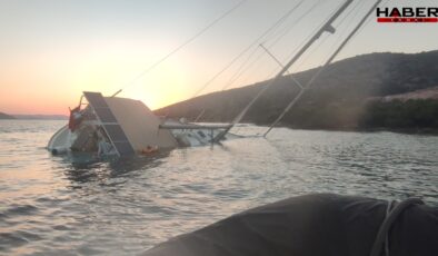 Muğla’da yelkenli tekne karaya oturdu: 5 kişi kurtarıldı